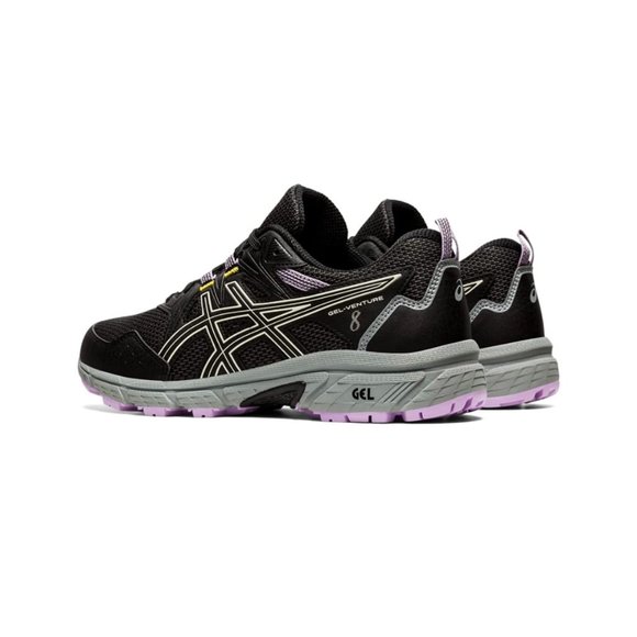 ASICS GEL-Venture 8 Running Shoes Women Size 7 Wide Black Ivory 1012A706-002 NWB - Picture 3 of 9